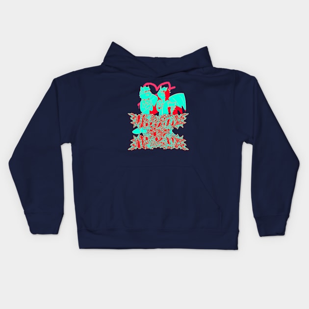 Girly & Gay - Punk Kids Hoodie by Negative Øhio Merch